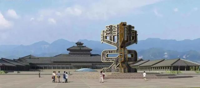 周原博物院擴(kuò)建，工程建設(shè)建筑面積80500平方米