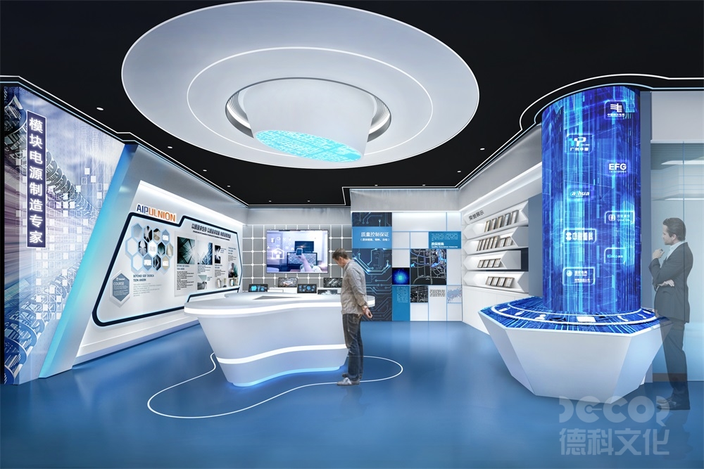 在展廳設(shè)計(jì)中如何突出半導(dǎo)體企業(yè)的創(chuàng)新文化和研發(fā)團(tuán)隊(duì)？