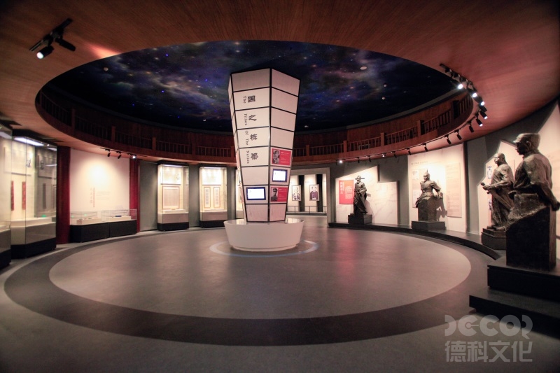 數(shù)字博物館裝修公司對特殊造型展墻如何預埋線路？